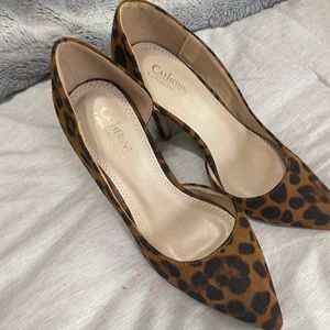Leopard/cheetah print heels from Nordstrom Rack